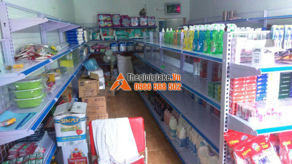 Kệ bày hàng siêu thị tại Thái Bình